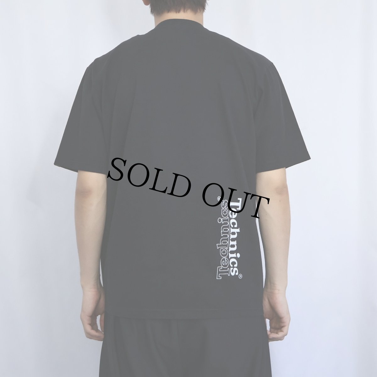 画像3: 90's〜 Technics オーディオ機器ブランド プリントTシャツ BLACK L (3)