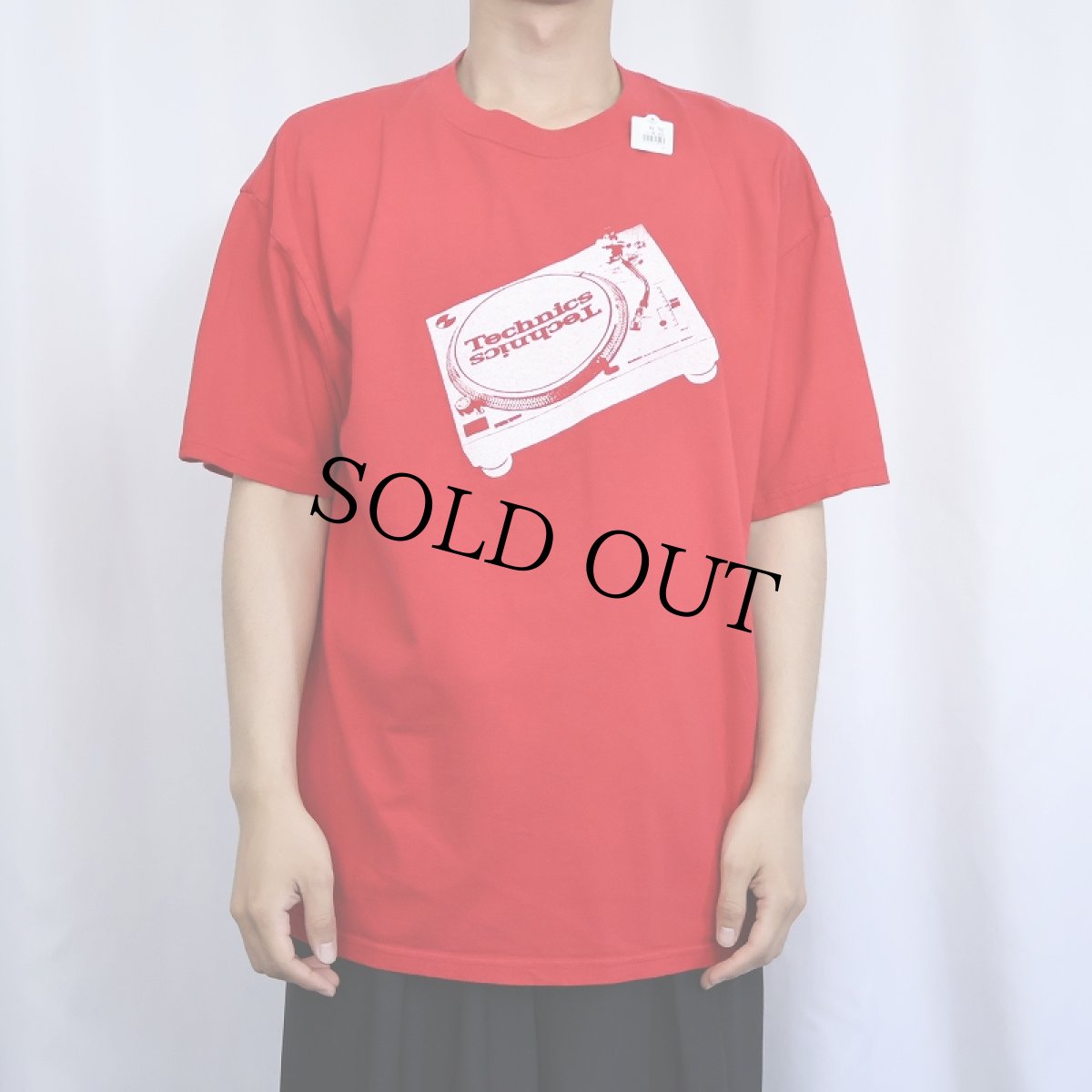 画像2: Technics オーディオ機器ブランド プリントTシャツ XL (2)