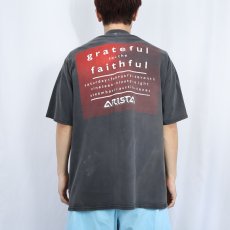 画像3: 90~2000's pushmonkey "Grateful to the Faithful" ロックバンド プリントTシャツ BLACK XL (3)