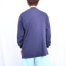 画像3: 90's Smash month USA製 ロックバンド プリントロンT NAVY XL (3)