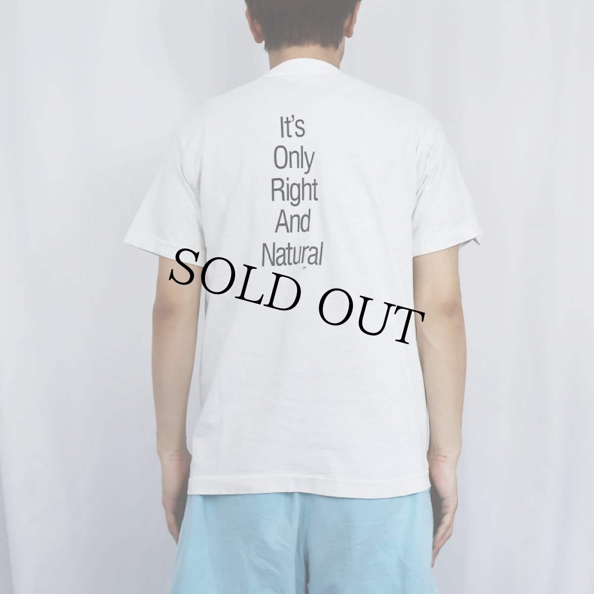 画像3: 【SALE】 90's The Frogs USA製 "It's Only Right and Natural" オルタナティブロックバンド プリントTシャツ M (3)