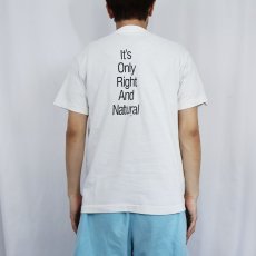 画像3: 90's The Frogs USA製 "It's Only Right and Natural" オルタナティブロックバンド プリントTシャツ M (3)