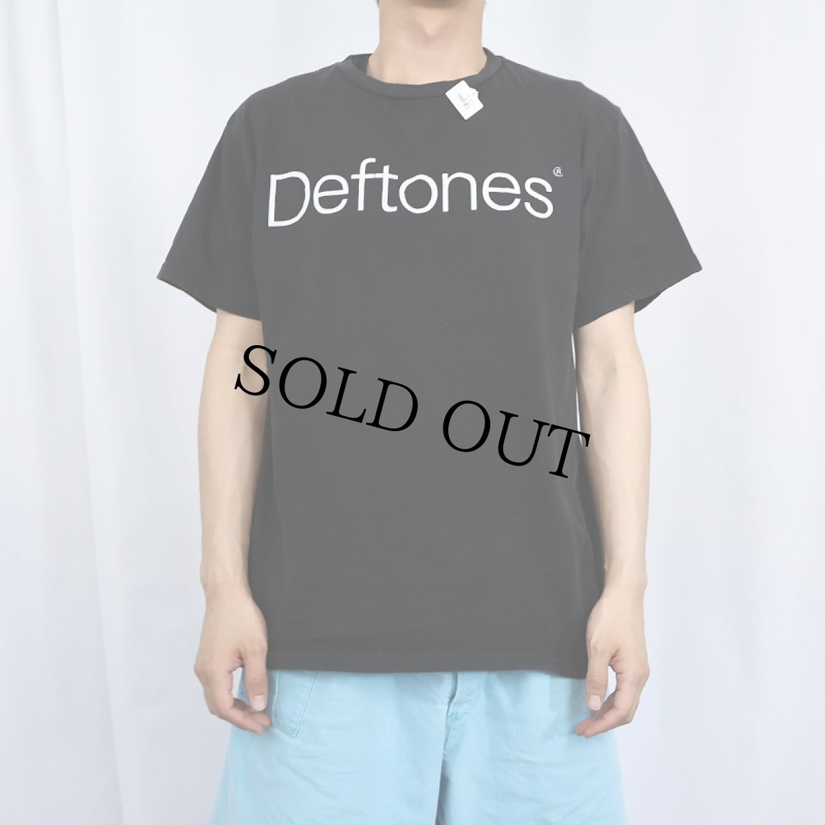 画像2: Deftones オルタナティブ・メタルバンドTシャツ BLACK (2)