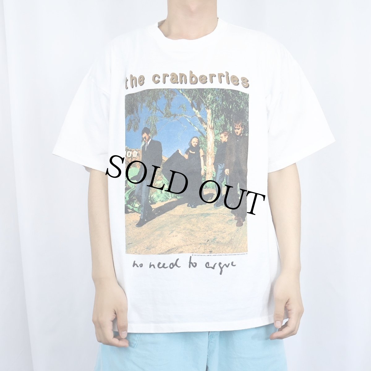 画像2: 90's THE CRANBERRIES USA製 "WORLD TOUR 95" ポストパンクバンドTシャツ XL (2)