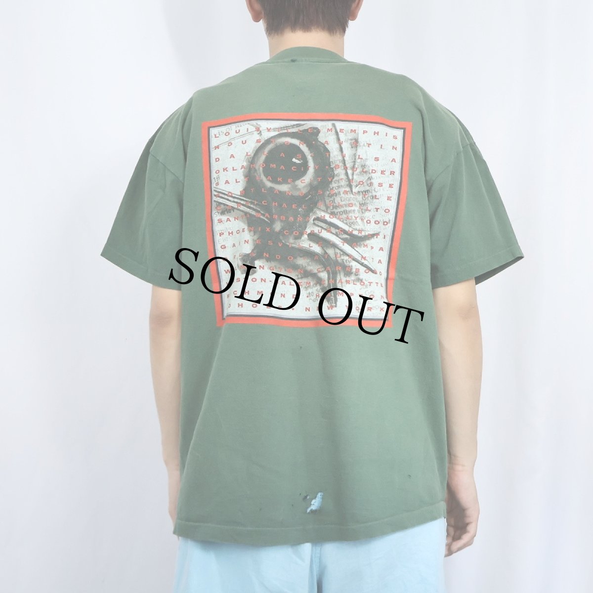 画像3: 90's PRONG USA製 "CLEANSING" ヘヴィメタルバンド プリントTシャツ XL (3)