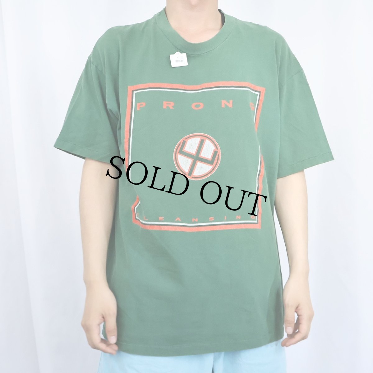 画像2: 90's PRONG USA製 "CLEANSING" ヘヴィメタルバンド プリントTシャツ XL (2)