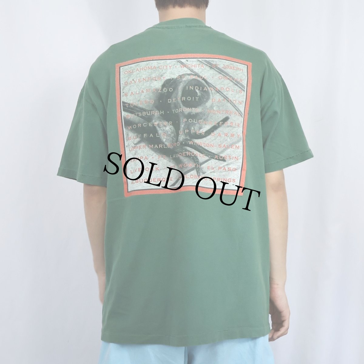 画像3: 90's PRONG USA製 "CLEANSING" ヘヴィメタルバンド プリントTシャツ XL (3)