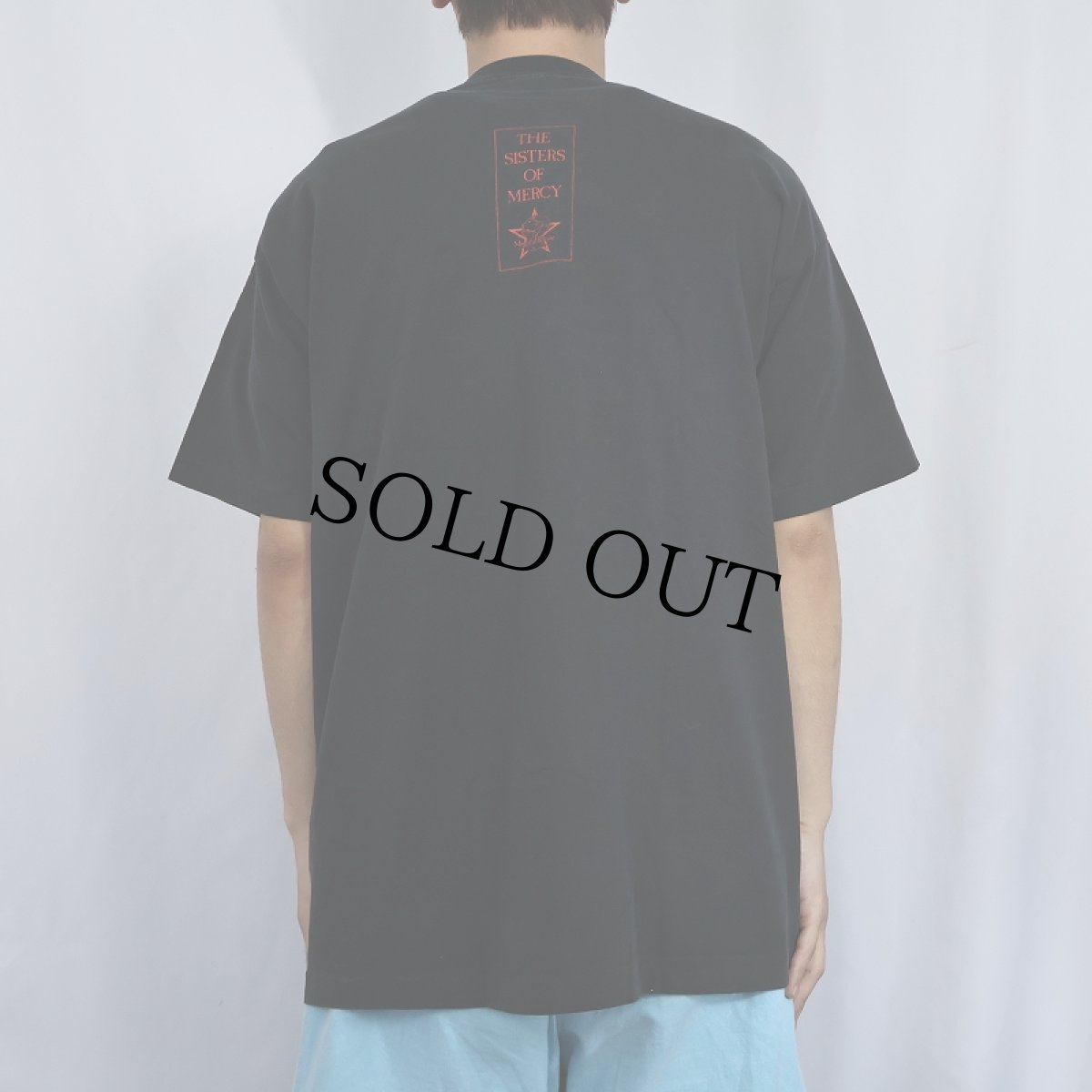 画像3: 90's The Sisters Of Mercy ゴシックロックバンドTシャツ BLACK XL (3)