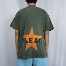 画像3: 90's R.E.M. "1995" オルタナティブロックバンドTシャツ XL (3)