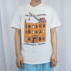 画像2: 90's THE DEAD MILKMEN USA製 パンクロックバンドTシャツ XL (2)