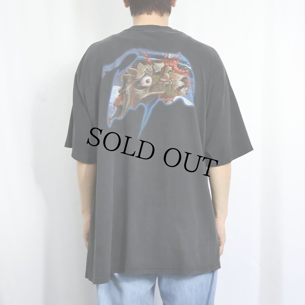 画像3: 90's PINK FLOYD USA製 ”THE WALL" ロックバンドアルバムプリントTシャツ BLACK XL (3)