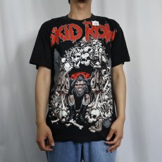 画像2: 90's SKID ROW ”Slave to the Grind” ヘヴィメタルバンド アルバムTシャツ BLACK M (2)
