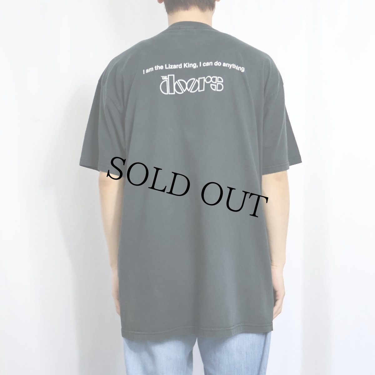 画像3: 2000's The Doors JIM MORRISON ミュージシャンプリントTシャツ BLACK (3)