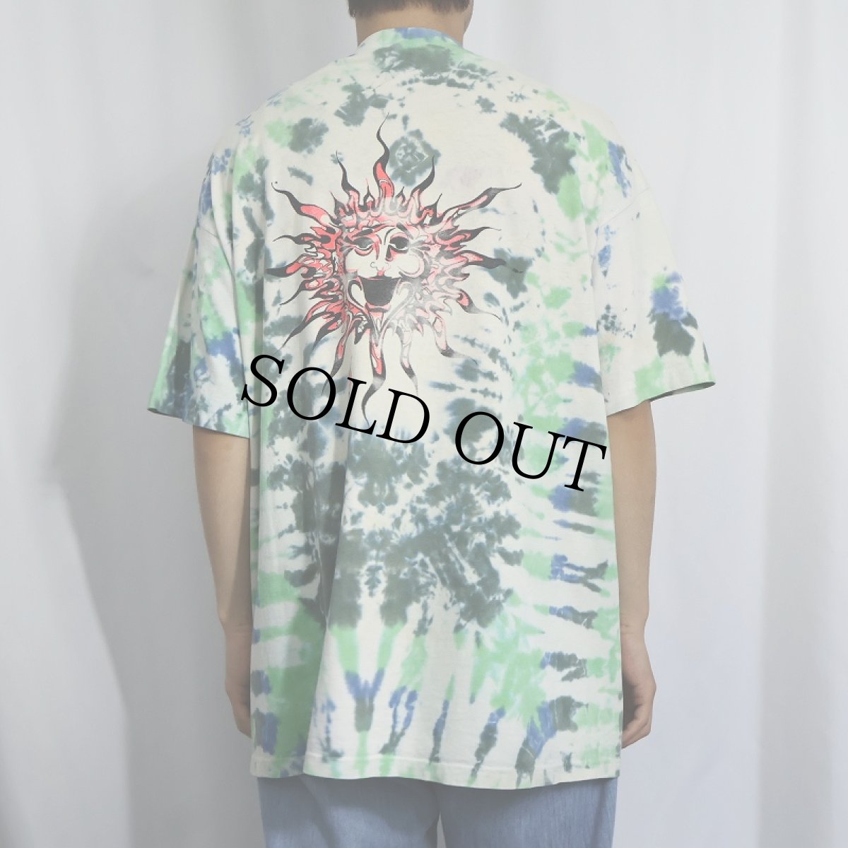 画像3: 90's GRATEFUL DEAD タイダイ ロックバンドTシャツ XL (3)