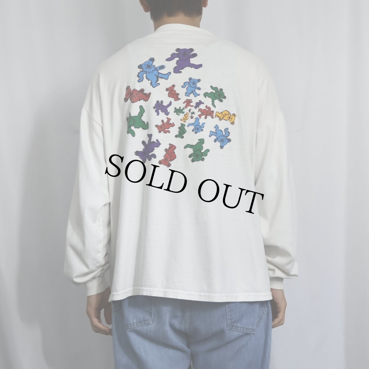 画像3: 80's GRATEFUL DEAD USA製 ”Delta Zeta" ロックバンドロンT XL (3)