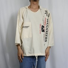 画像2: 90's LA TRENZZ INTERNATIONAL ”CARIBBEAN PIRATES” コットンフーディー ONESIZE  (2)