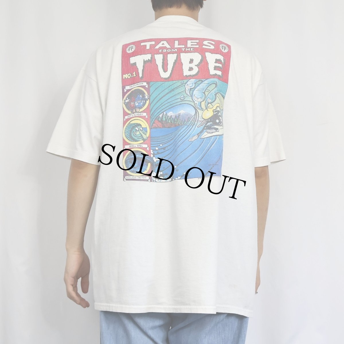 画像4: 90's RICK GRIFFIN グラフィックアートプリントTシャツ (4)