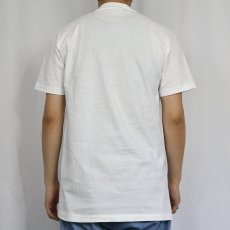 画像3: 90's TESOROS USA製 スカル カラベラアート プリントTシャツ M (3)