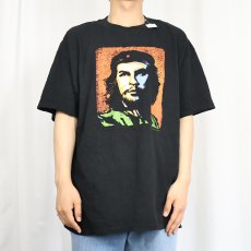 画像2: 90's Che Guevara 革命家プリントTシャツ BLACK XL (2)