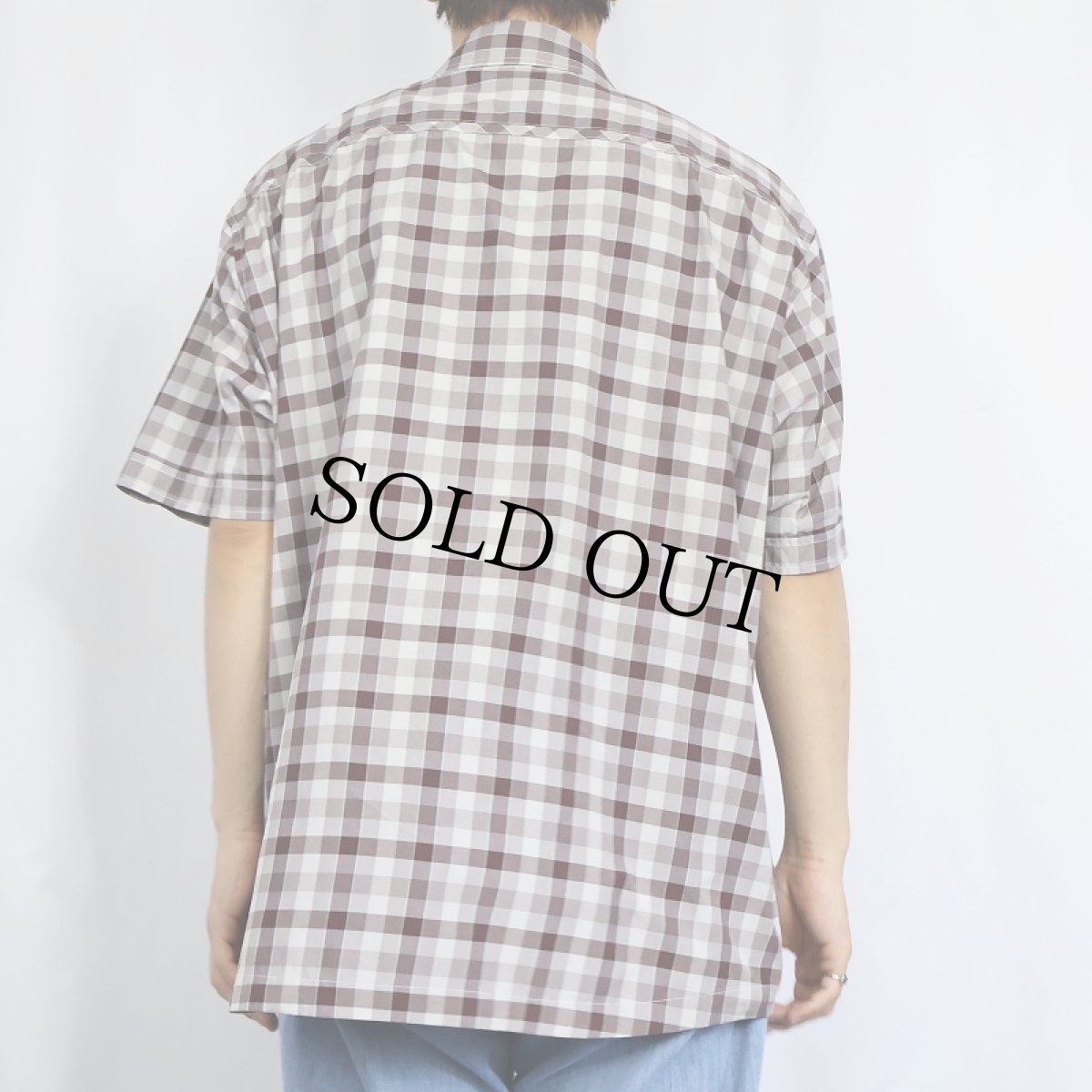 画像3: 2011SS Patagonia チェック柄 ポリエステル×ナイロンシャツ XL (3)