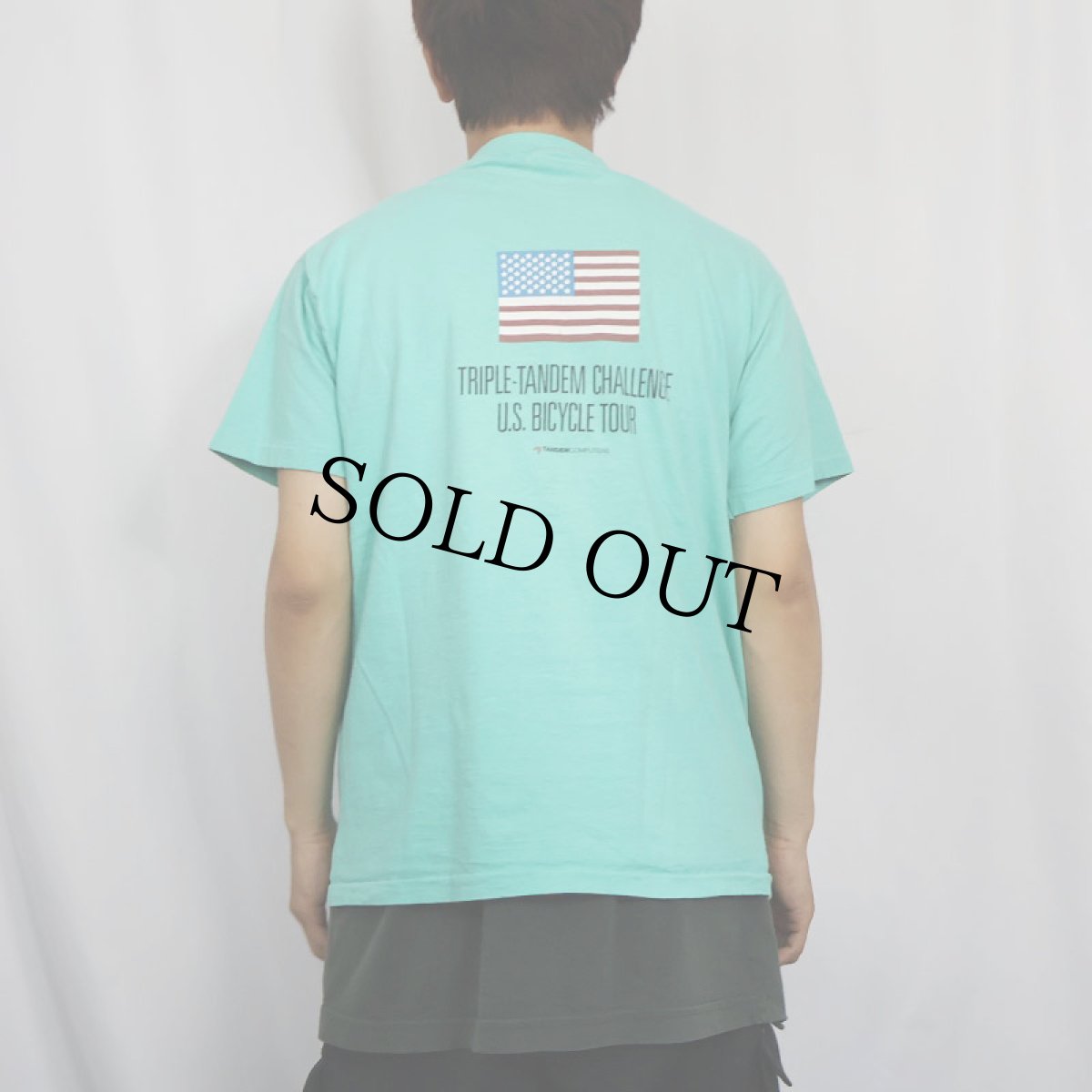 画像3: 90's TANDEM COMPUTERS USA製 "THE BRITISH ARE COMING!" コンピューター企業プリントTシャツ L (3)