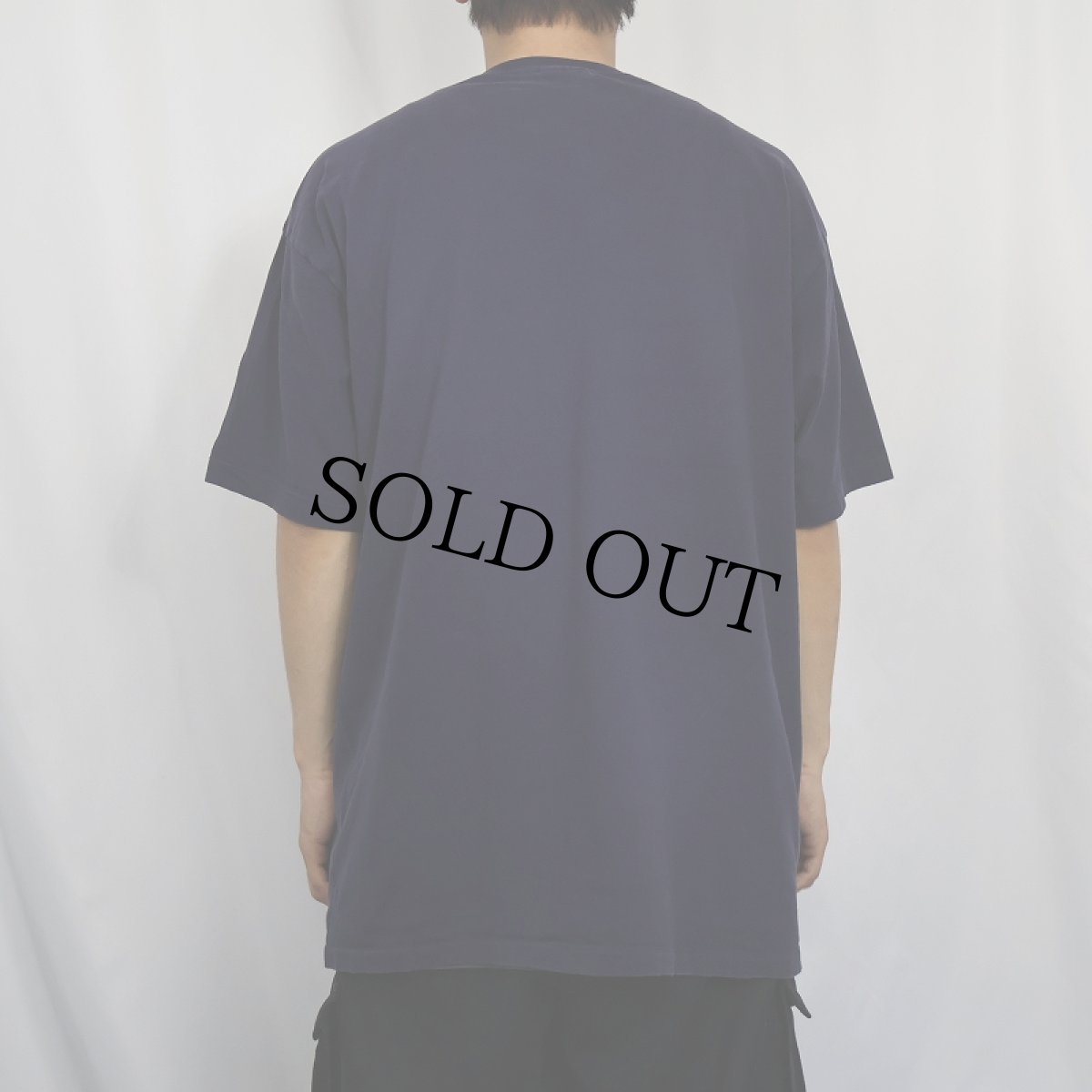 画像3: 90's POLO Ralph Lauren USA製 ロゴ刺繍 ポケットTシャツ NAVY L (3)