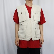 画像2: 90's BANANA REPUBLIC "SAFARI&TRAVEL" サファリベスト L (2)