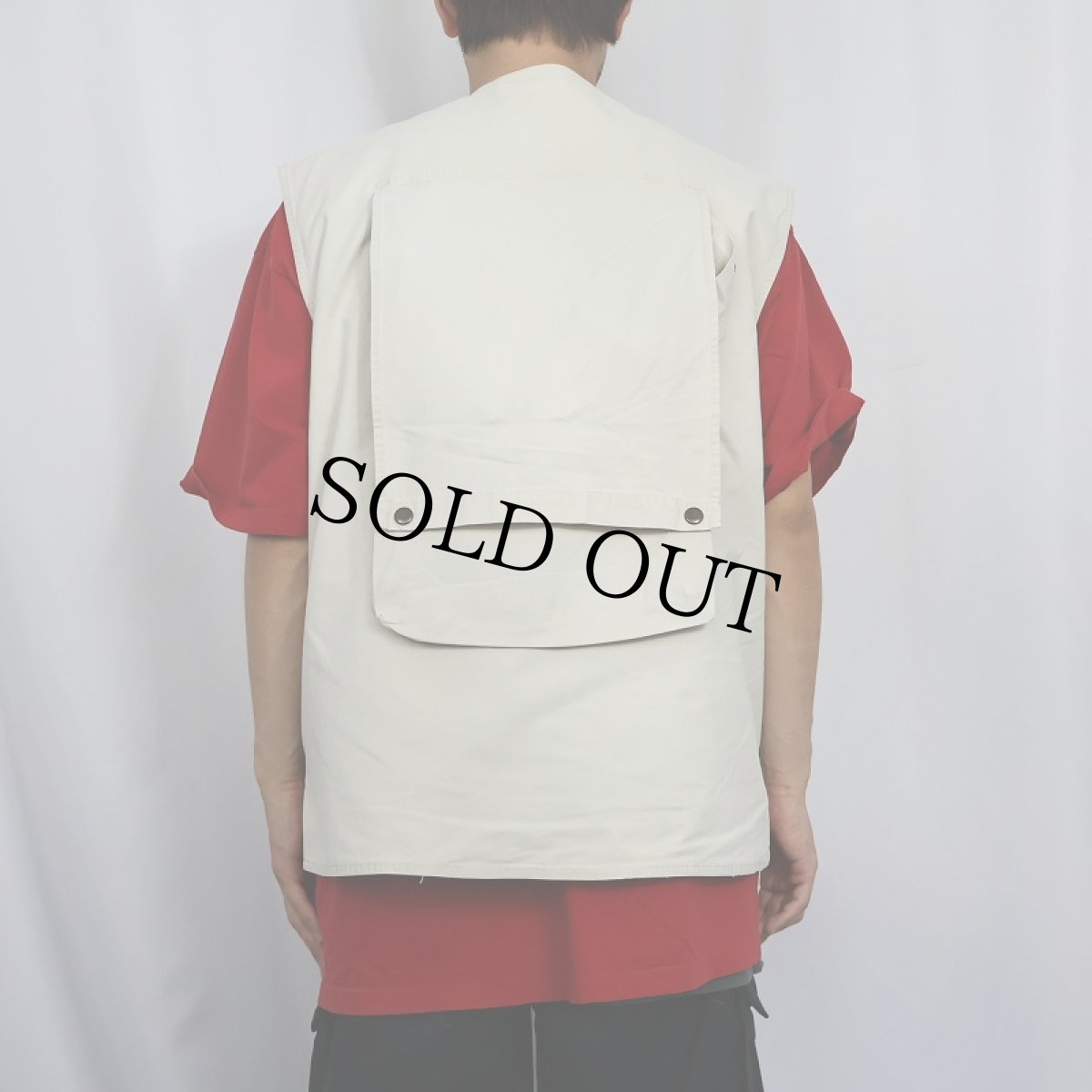 画像3: 90's BANANA REPUBLIC "SAFARI&TRAVEL" サファリベスト L (3)