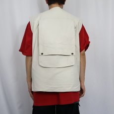 画像3: 90's BANANA REPUBLIC "SAFARI&TRAVEL" サファリベスト L (3)