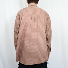画像3: 2000's Patagonia "ORGANIC COTTON" チェック柄コットンシャツ L (3)