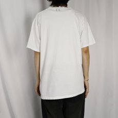 画像3: 90's LARGELY LITERARY USA製 "John James Audubon" 画家 イラストプリントTシャツ L (3)