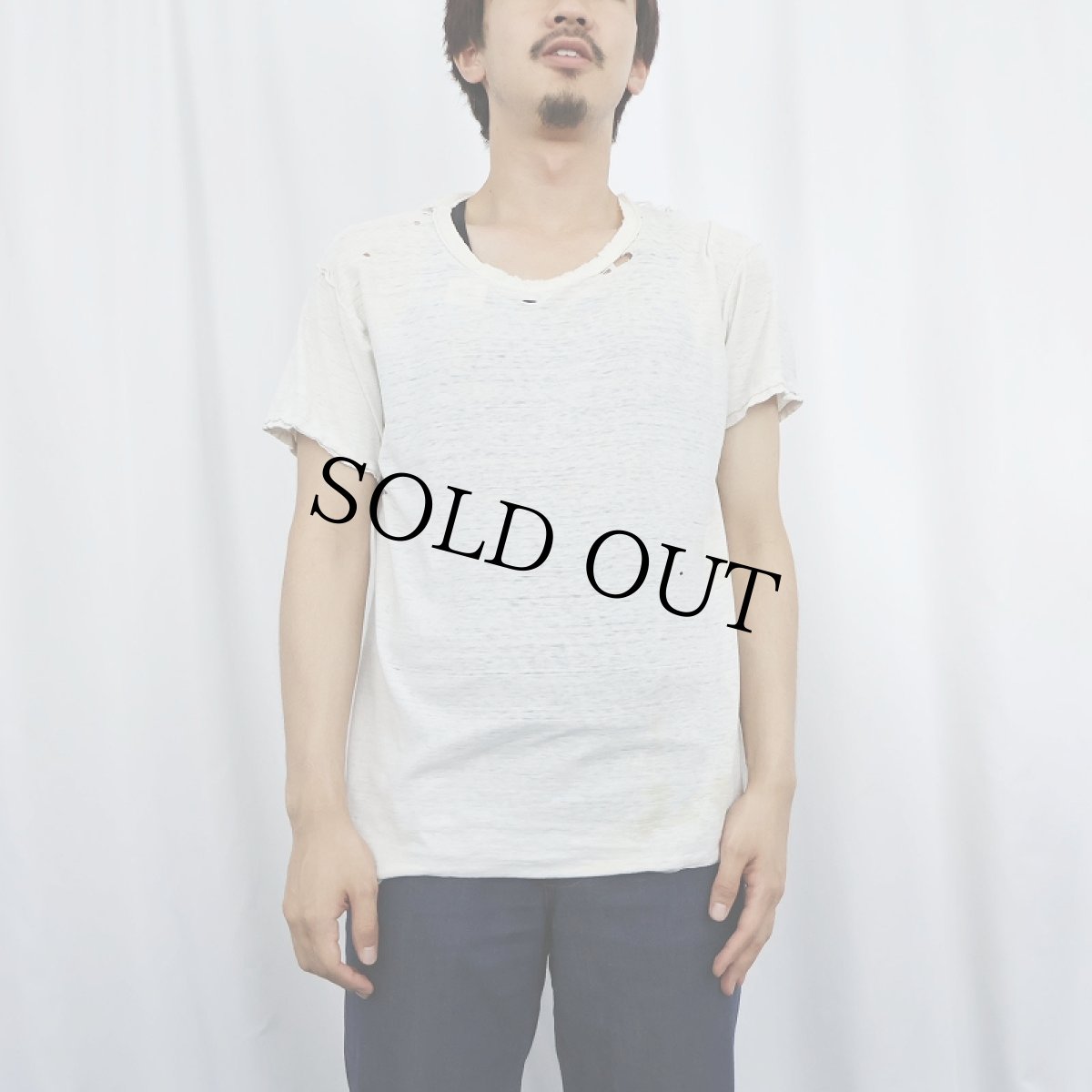 画像5: 70〜80's FRUIT OF THE LOOM USA製 無地Tシャツ (5)