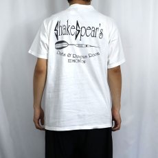 画像3: 90's William Shakespeare CANADA製 "Darts & Rumpus Room" 作家プリントTシャツ L  (3)