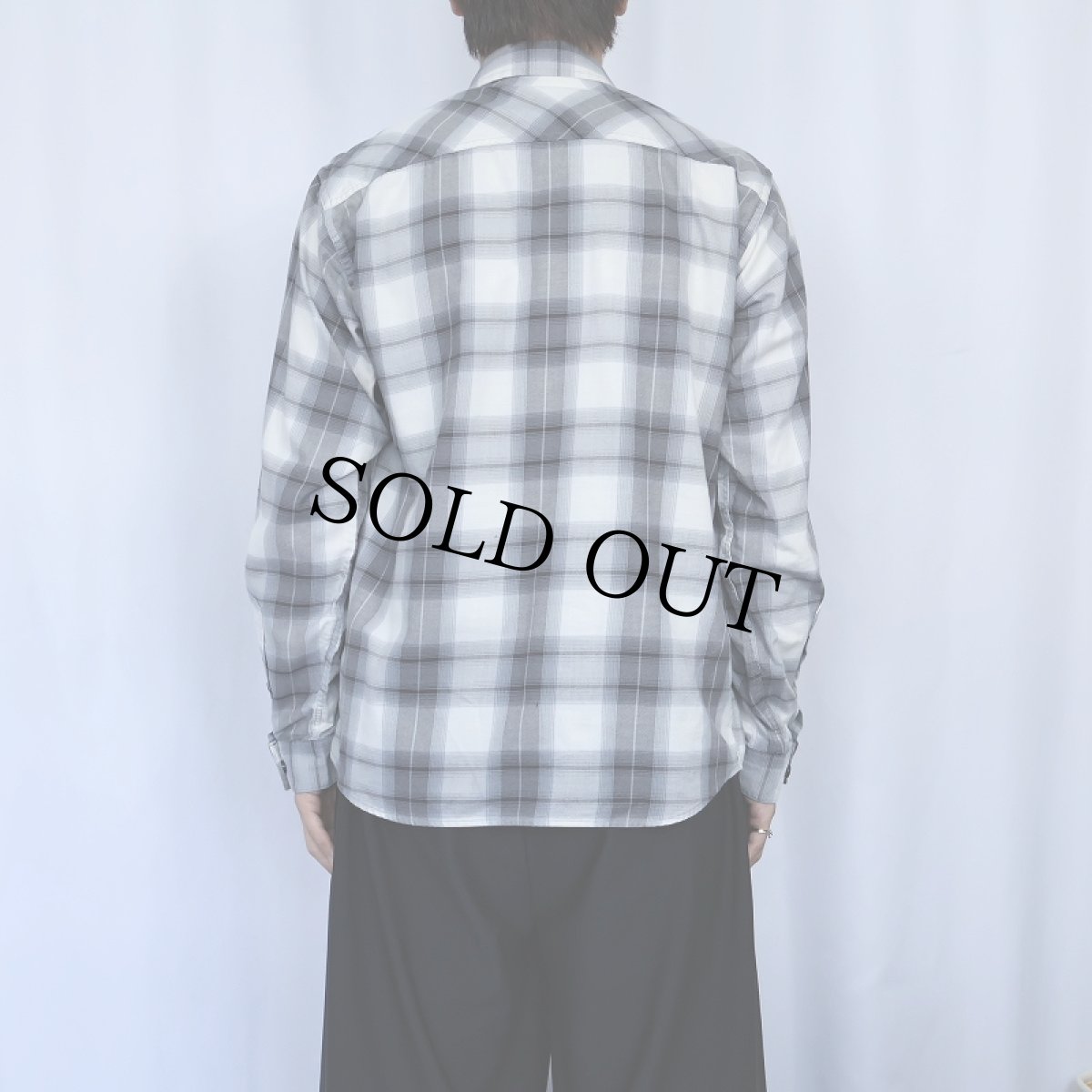 画像3: 2015AW Patagonia "ORGANIC COTTON" オンブレーチェック柄コットンシャツ S (3)