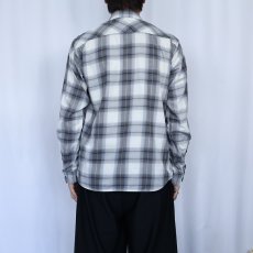 画像3: 2015AW Patagonia "ORGANIC COTTON" オンブレーチェック柄コットンシャツ S (3)