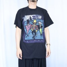 画像2: 90's ZZ TOP USA製 "ANTENNA" ロックバンドツアーTシャツ BLACK L (2)