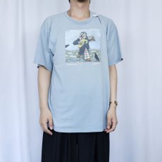 画像2: 2000's Carpenter "Pickin' and Grinnin'" スカルプリントTシャツ L (2)