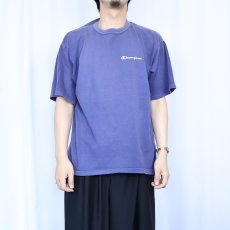画像2: 90's Champion USA製 ロゴプリントTシャツ L (2)