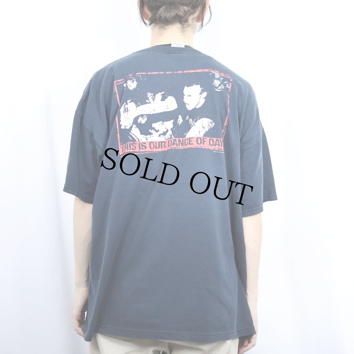 画像3: 2007 Casey Jones "THIS IS OUR DANCE OF DAYS" ハードコアバンドTシャツ BLACK 2XL (3)