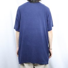 画像3: 90's Transformers アニメ フロッキープリントTシャツ NAVY (3)