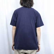 画像3: 2003 Nintendo MARIO BROS. PLUMBING ゲームキャラクタープリントTシャツ NAVY (3)