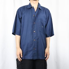 画像2: 80〜90's Ocean Pacific レーヨン×コットンシャツ M (2)