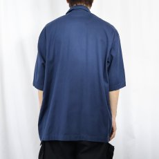 画像3: 80〜90's Ocean Pacific レーヨン×コットンシャツ M (3)