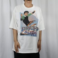 画像2: 90's Quiksilver USA製 "Psyco Surf" プリントTシャツ XL (2)