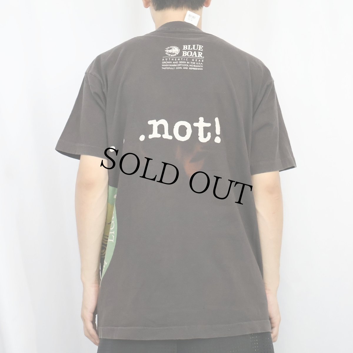 画像3: 90's Weinhard's USA製 "You Make my Snout Wet" ビールメーカー プリントTシャツ XL (3)