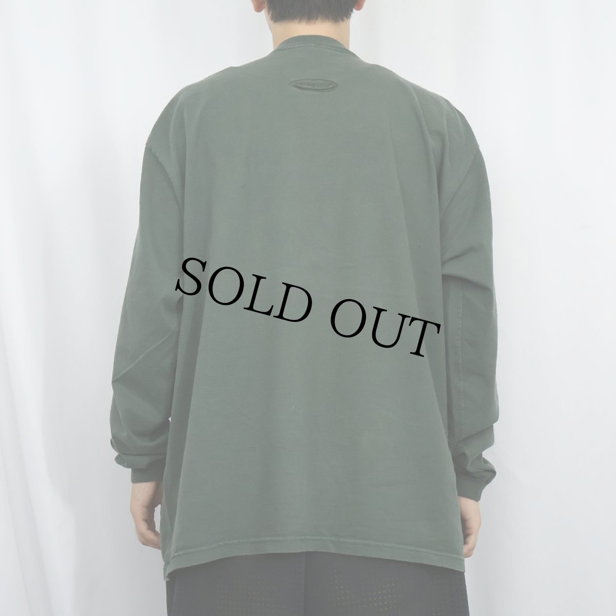 画像3: 90's patagonia USA製 ロゴ刺繍 ポケットロンT XL  (3)