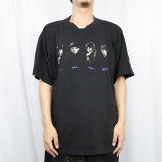 画像2: 90's THE BEATLES ロックバンドTシャツ BLACK XL (2)