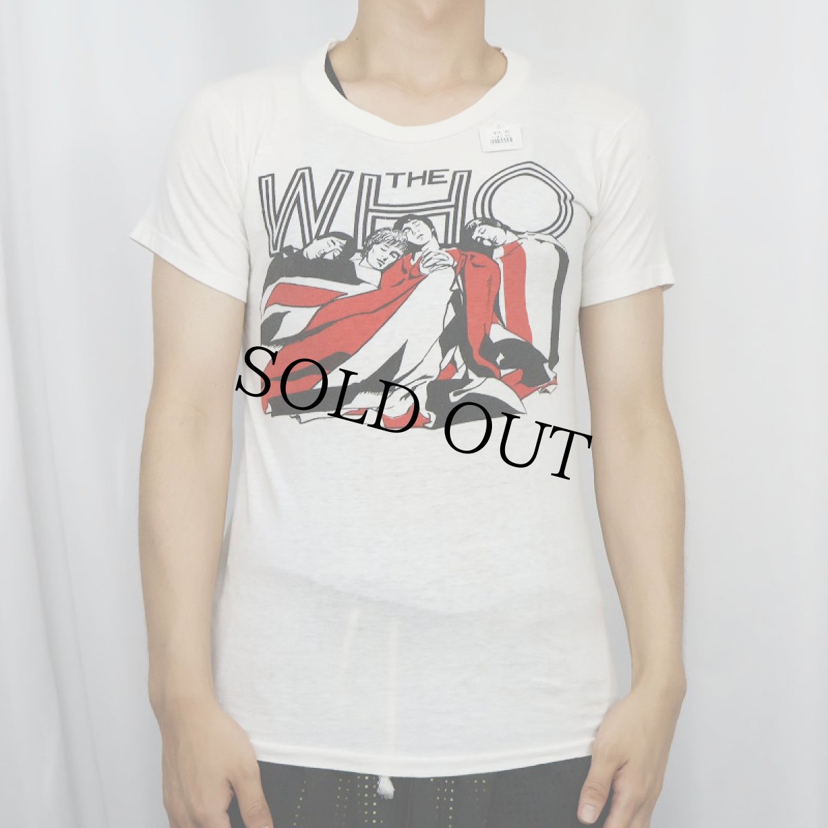 画像2: 80's The Who "LONG LIVE ROCK!" ロックバンドTシャツ S (2)