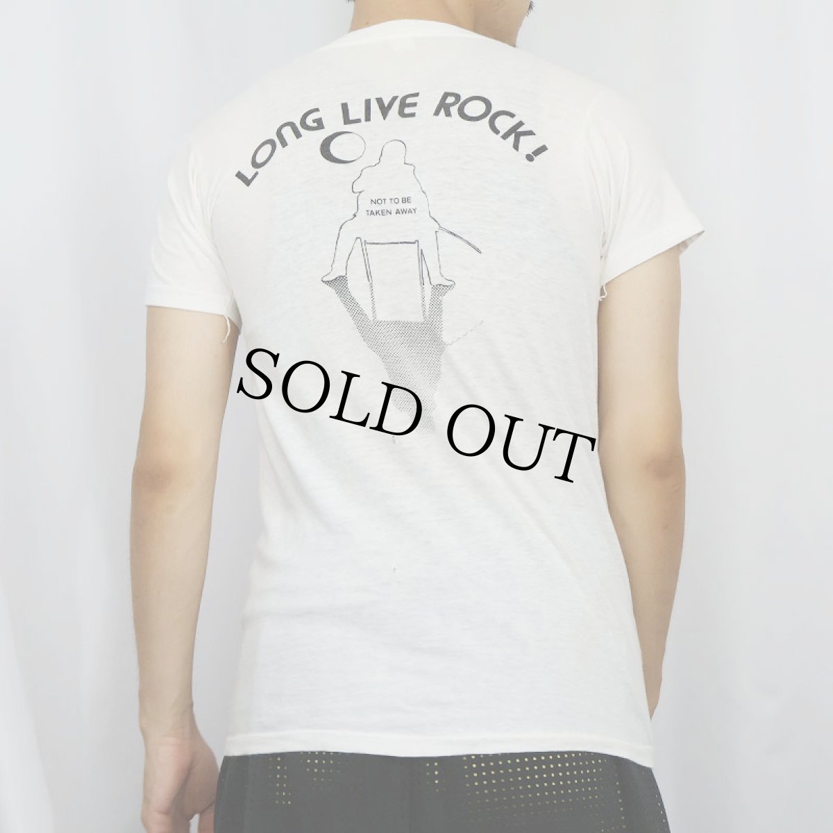 画像3: 80's The Who "LONG LIVE ROCK!" ロックバンドTシャツ S (3)