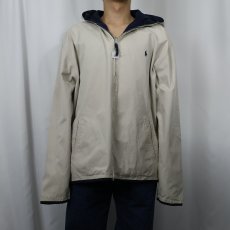 画像3: POLO Ralph Lauren リバーシブル コットンパーカー XL (3)
